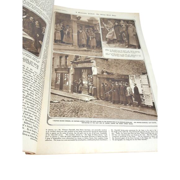 Vintage Winston Churchill The Illustrated London News 1954 - Picture 4 of 8